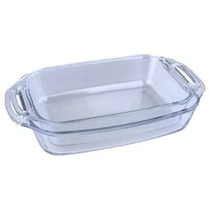 Conjunto de Assadeiras Nadir Marinex Seletta em Vidro com 2 Peças