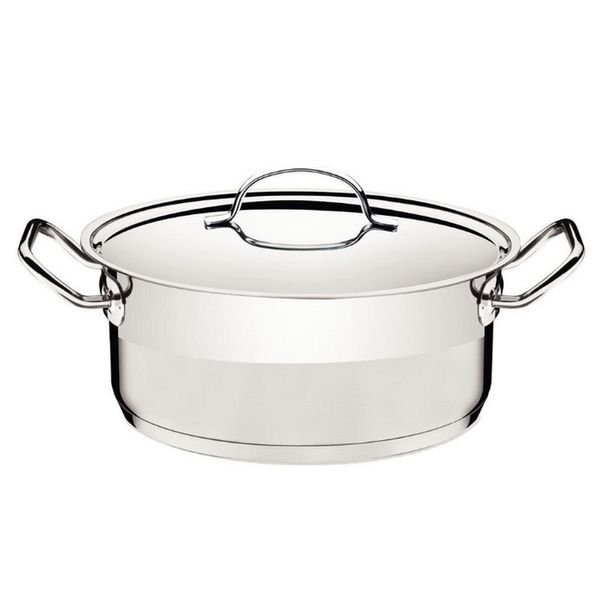 Caçarola Rasa Tramontina Professional Gourmet Inox - 20cm Inox