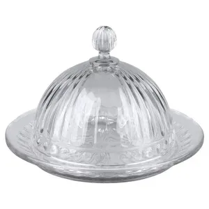 Queijeira de Vidro 20cm Crown Cazza