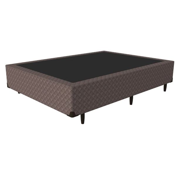 Base Box para Colchão Casal Umaflex Berlim 42x138x188 cm Castor