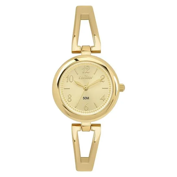 Relógio Condor Feminino Ref: Co2035nuj/5x Bracelete Dourado