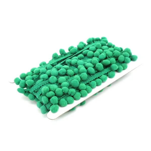 Fita Pompom Le 1,8cmx9,1m Verde