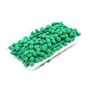 Fita Pompom Le 1,8cmx9,1m Verde