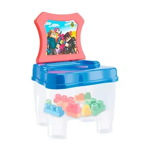 Cadeirinha Tchuco Samba Toys Blocks com 22 Peças para Montar