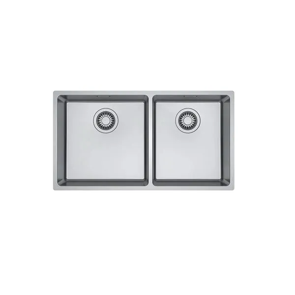 CUBA FRANKE DE EMBUTIR E SOBREPOR EM AÇO INOX LINEA DUPLA 74X40CM 18546