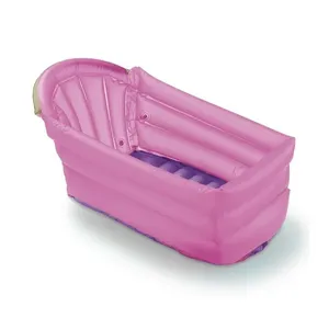 Banheira Inflável Bath Buddy Multikids Baby Rosa