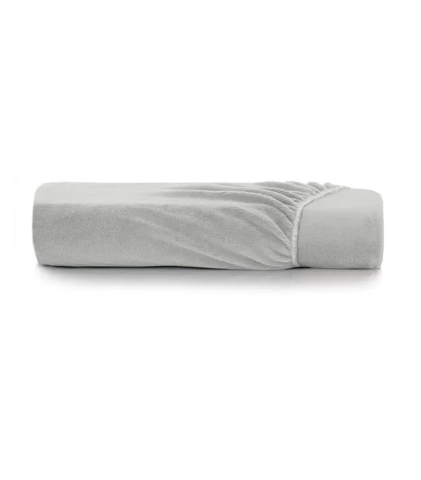 Lençol Plush King Com Elástico Altenburg Cinza UN / Cinza