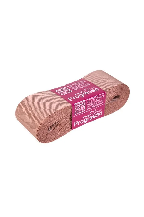 Fita de Gorgurão Progresso GP Nº09 38mm Peça com 10m Rosé 1143