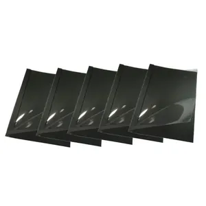Kit 5 Capas Encadernação Térmica Até 300 Folhas A4 Preta