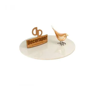 Somente Tampo Para Mesa De Jantar Com 140cm E Vidro Off White