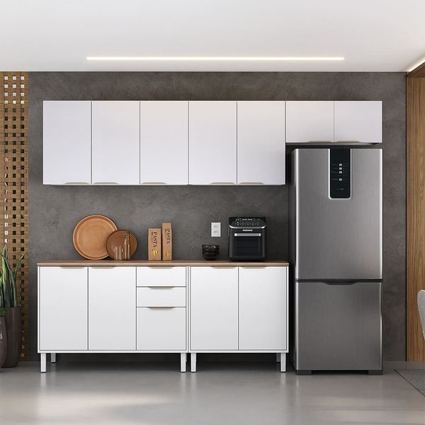 Cozinha Renova 5 Peças Balcão Duplo Itatiaia Branco