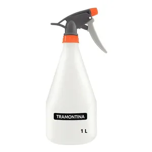 Pulverizador Manual Tramontina em Plástico 1 Litro Laranja e Cinza