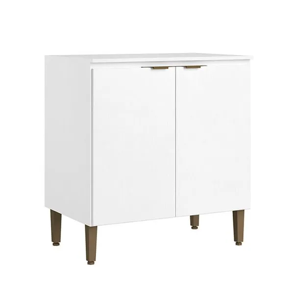 Balcão Leticia 80cm 2 Portas THB Branco