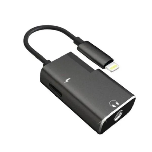 Adaptador Duplo: Fone P2 E Carregador P/ Ouvir Música