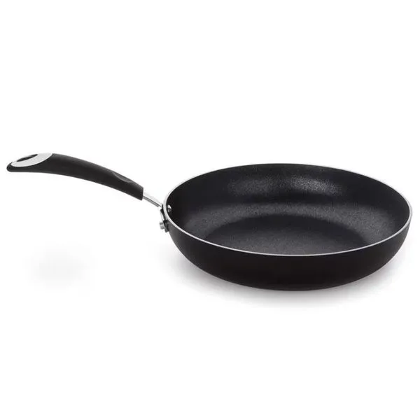 Frigideira Multiflon Dom com Revestimento Antiaderente Quartzo 32 cm Preto
