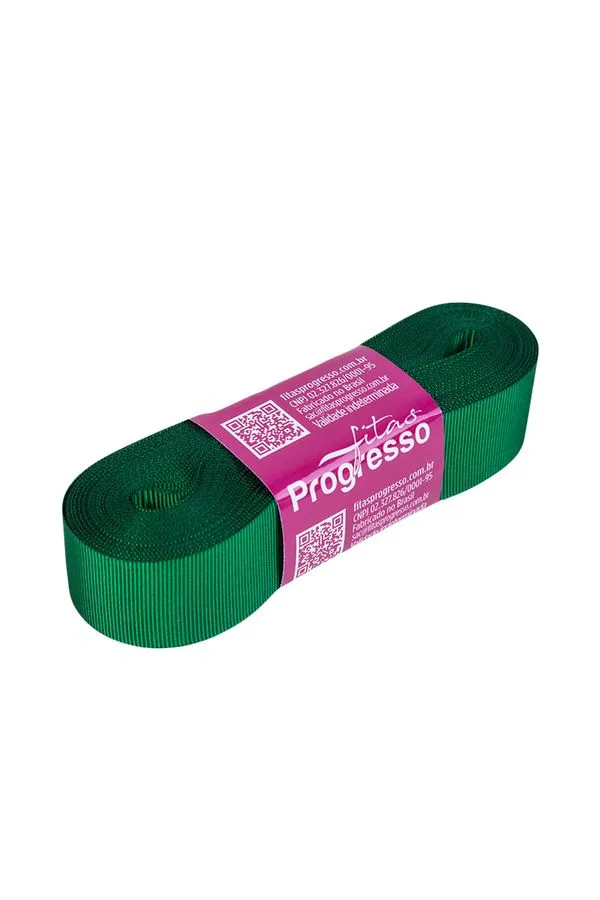 Fita de Gorgurão GP Nº05 22mm Peça com 10m Verde Bandeira 217