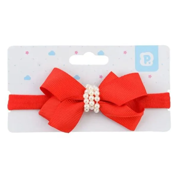Faixa de Cabelo Bebê Soft Menina Vermelho - Pimpolho