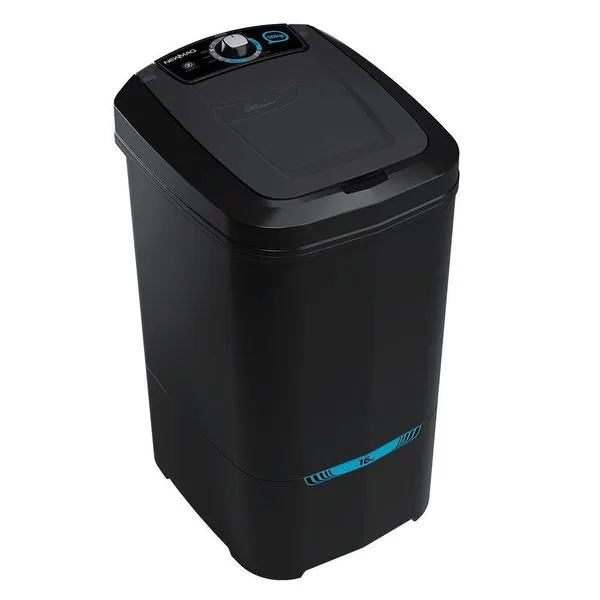 Tanquinho Newmaq New 16kg Semiautomático Preto