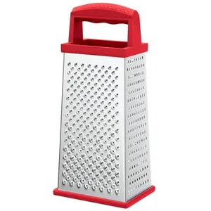 Ralador 4 Faces 8 Inox Euro Home Vermelho Vermelho