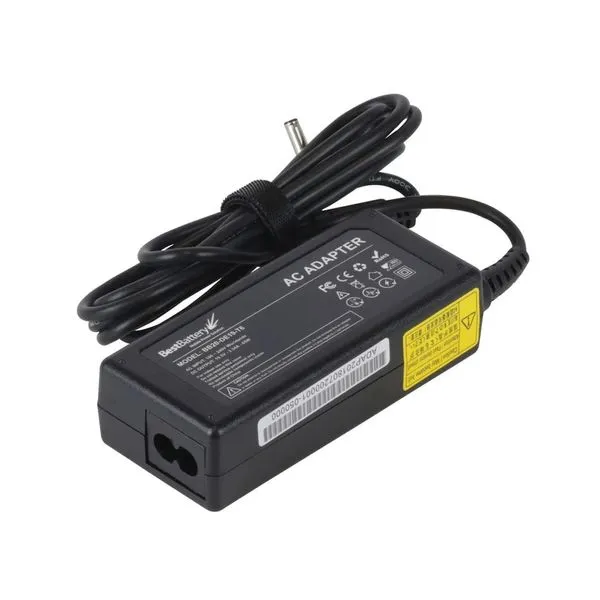 Fonte p/ Notebook (19.5V/65W/3.34A/Bivolt) - BB20-DE19-T6 - Compatível c/ Dell - BestBattery