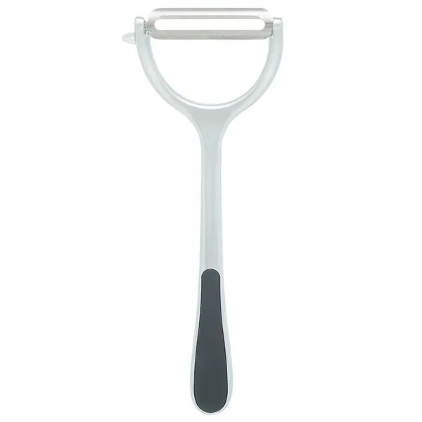 Descascador de Legumes Chef Pro 18cm em Liga de Zinco com Cabo Antiderrapante Wolff Prata