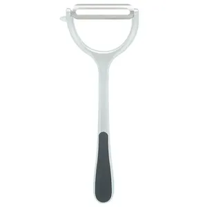Descascador de Legumes Chef Pro 18cm em Liga de Zinco com Cabo Antiderrapante Wolff Prata