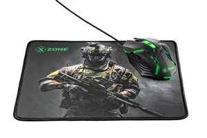 Kit Gamer 2 em 1 Mouse e Mousepad Xzone - GTC-03 COMBO GTC-03 NA 2 EM 1