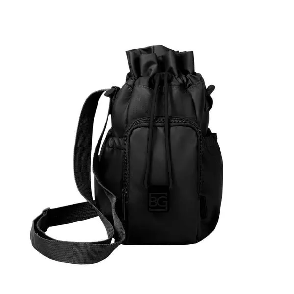 Bolsa Transversal Feminina Esportiva Cora Preta P / Preto