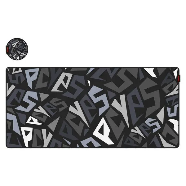 Mouse PAD Gamer PCYES Signature EXTENDED BLACK Vulcan - 900 X 420 - PMS90X42BV