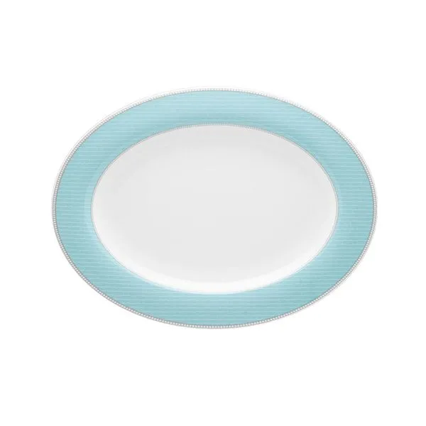 Travessa em porcelana Strauss Hera 23,5x31,5cm
