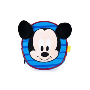 Lancheira Escolar Masculina Mickey Baby Azul U / Azul