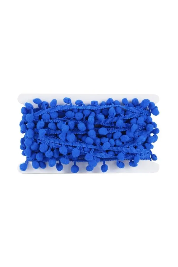 Fita Pompom Le 1,8cmx9,1m Azul