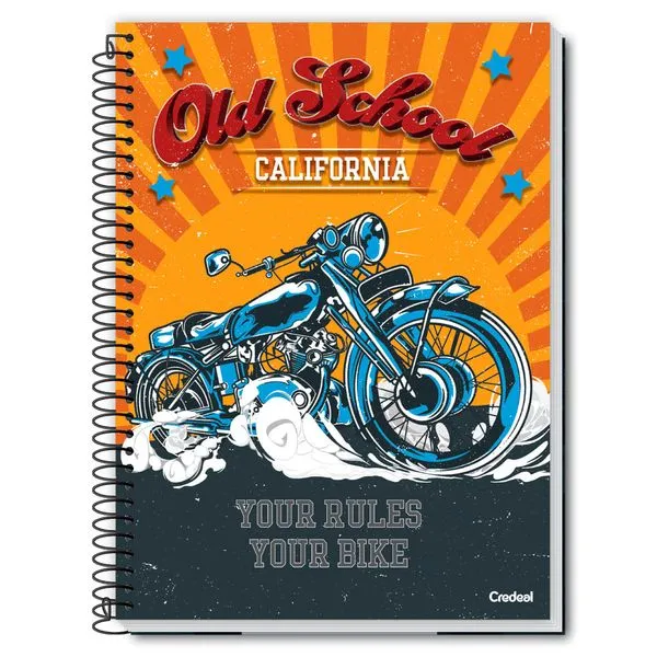 Caderno Universitário Golden Years 10M 160F Credeal