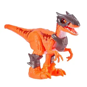 Robô Dino Wars Raptor Candide com Som