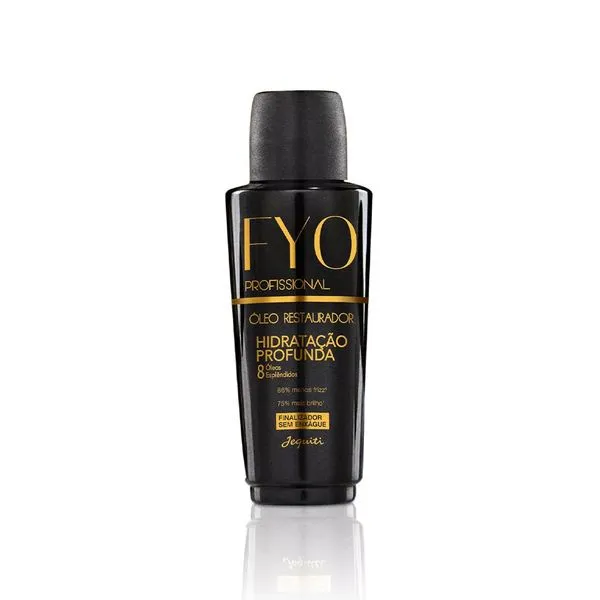 Óleo Restaurador Jequiti Fyo Profiss Hidratação 8 Óleos Esplêndido 30ml
