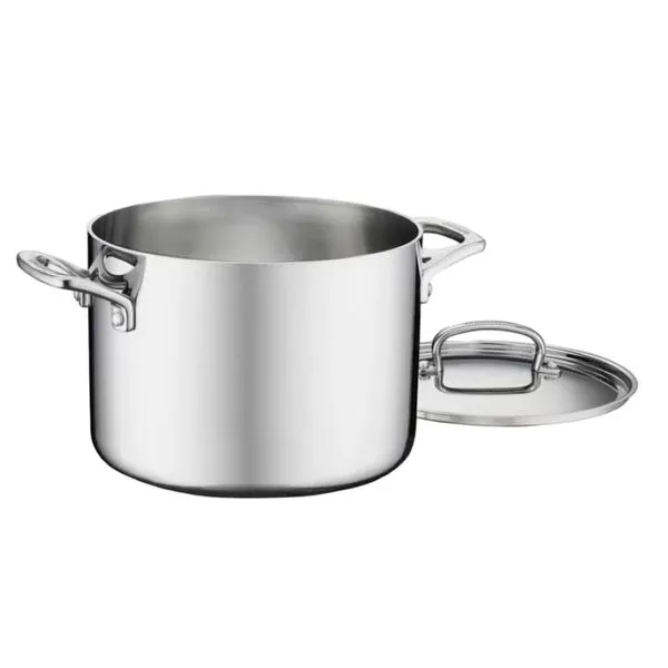 PANELA CUISINART FRENCH CLASSIC EM AÇO INOX 6L COM TAMPA FCT66-22
