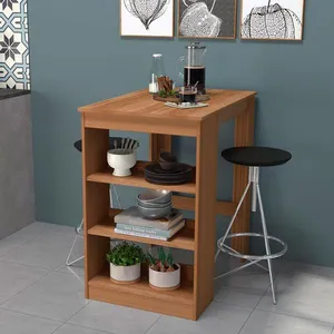 Mesa Slin 2 Lugares com Prateleira Nova Móbile Montana