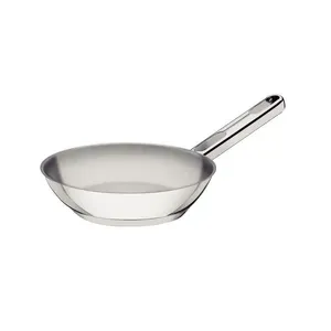 Frigideira em Aço Inox Allegra 24 cm Fundo Triplo Tramontina