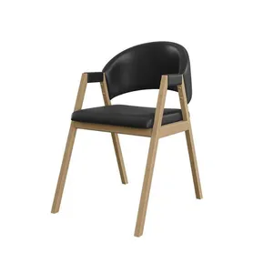 Cadeira Mesa De Jantar Suellen Estofada Reforçada - Balaqui Preto
