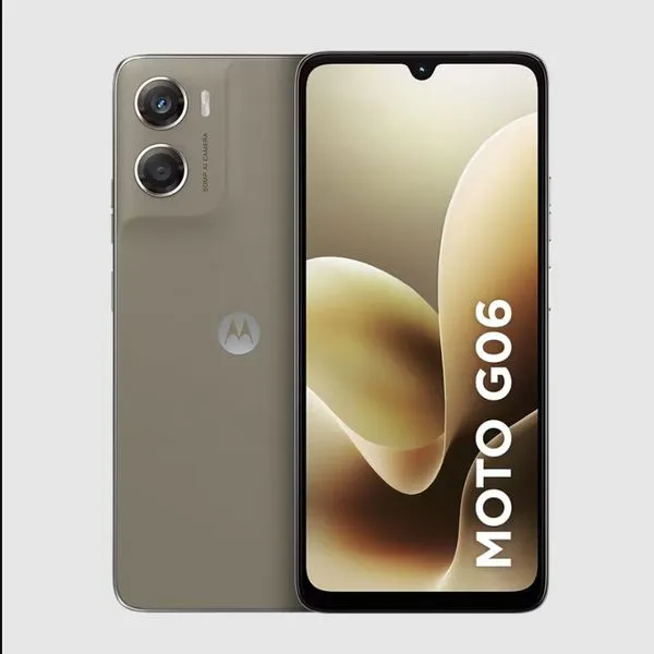 Smartphone Moto g06 4G Tela 6,9 Polegadas 256GB Câmera 50MP Bege Motorola Bege