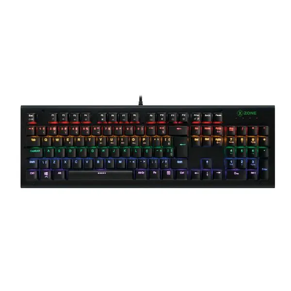 Teclado Gamer Mecânico Xzone GTM-01 TECLADO MECANICO GTM-01 NA .