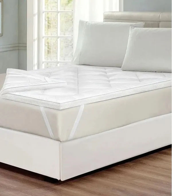 Pillow Top Super Volumoso Casal Lar e Lazer Branco UN