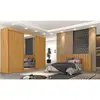 Guarda-Roupa Europa Grécia com Espelho 3 Portas 6 Gavetas 226cm Peroba