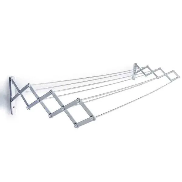 Varal Sanfonado Mor em Aço 6023 - 1,20 m Branco