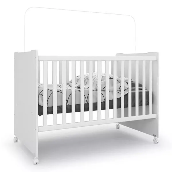 Berço Americano New Baby Branco - Batrol Móveis