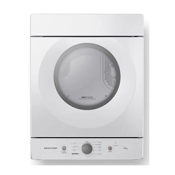 Secadora de Roupas Suspensa 10KG Cesto em Aço Brastemp Branco / 220V