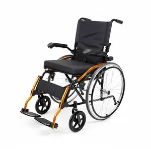 Cadeira De Rodas Alumínio 120kg D600 POP Dellamed Preto