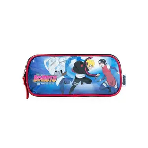 Estojo Escolar Masculina Boruto U / Preto