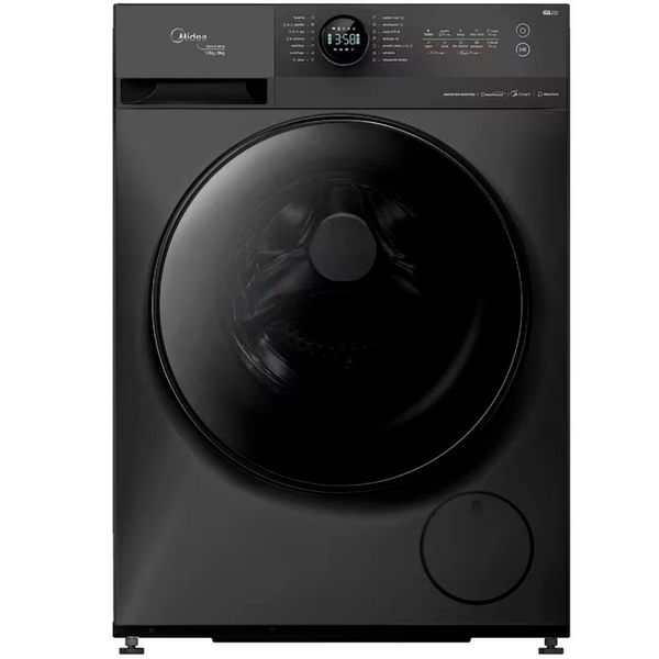 Lava e Seca Midea HealthGuard Smart MF200D130WB/GK com 14 Programas e Wi-Fi 13/8kg Titanium / 220V