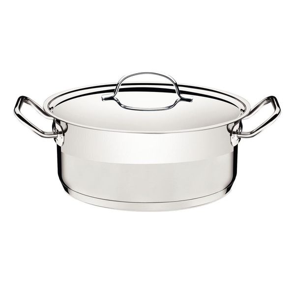 Caçarola Rasa Tramontina Professional Gourmet Inox 24cm Inox